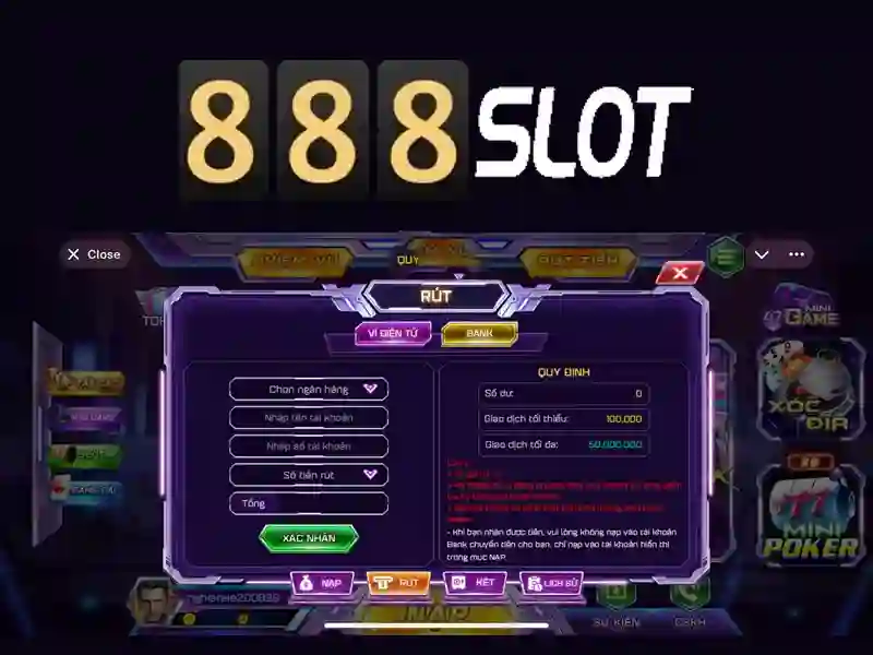 Trải nghiệm người chơi tại 888slot